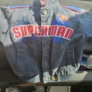 Superman Kids Jean Jacket - Blue